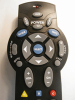 printing on remote control  buttons